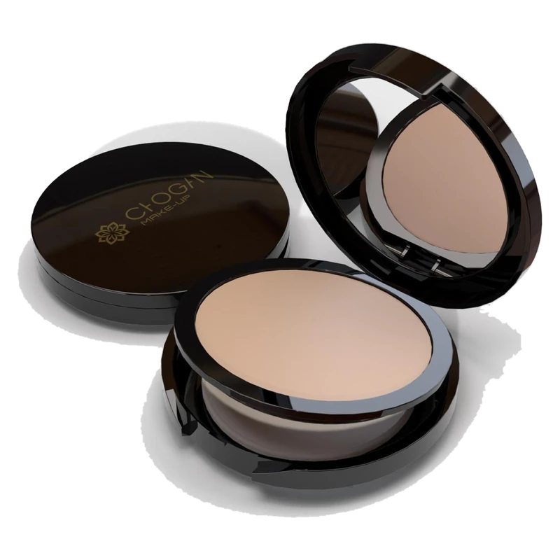 MoniAmori Kompaktpuder Warm Shade – Creamy
