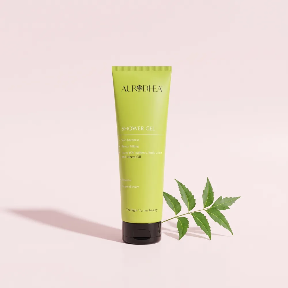 Aurodhea Duschgel mit Seidenprotein, Aloe Vera & Neemöl