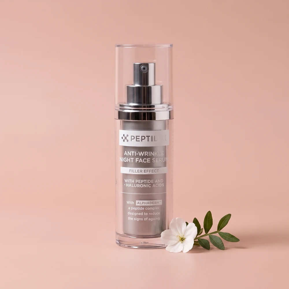 Peptilux Anti-Falten Nachtserum mit Alphaderm™